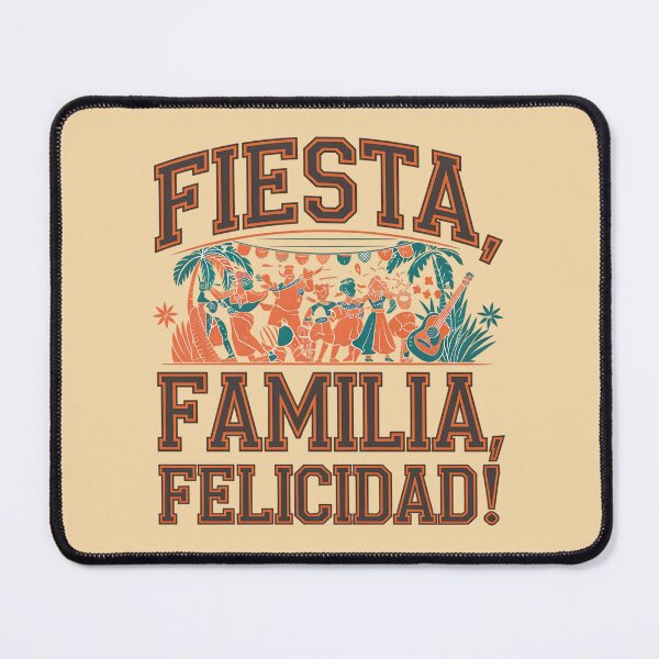 Item preview, Fiesta Familia Felicidad – Latin Celebration Design designed and sold by TeeGrit.