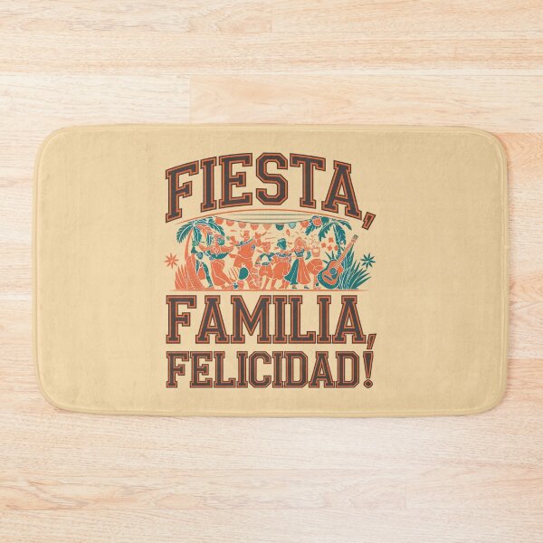 Item preview, Fiesta Familia Felicidad – Latin Celebration Design designed and sold by TeeGrit.