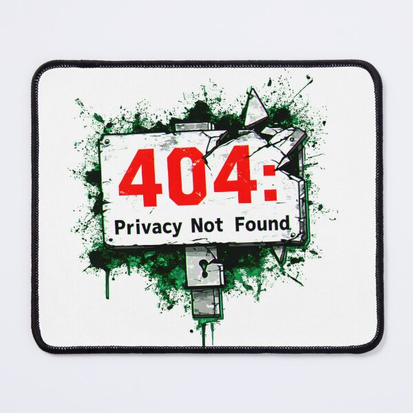 Item preview, 404: Privacy Not Found designed and sold by ImaginPictura.
