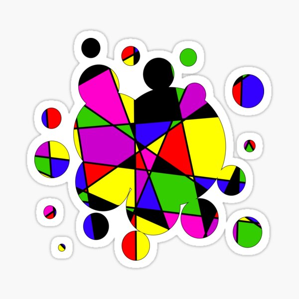Item preview, Color dance - abstract designed and sold by MarionsArt.
