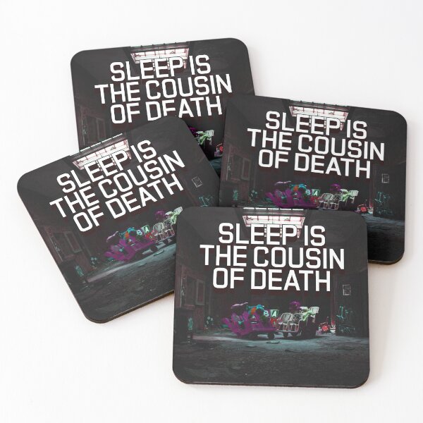 Item preview, SLEEP IS THE COUSIN OF THE DEATH designed and sold by The Turbulent Architect.
