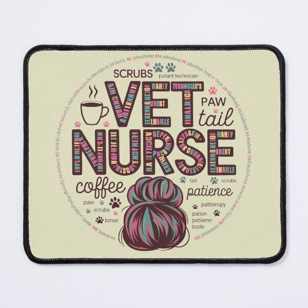 Item preview, Vet Nurse, Veterinary Assistant Shapecloud designed and sold by MadCatPrints.