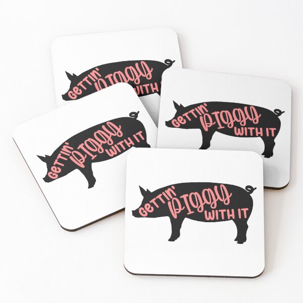 Item preview, Gettin' Piggy With It Funny Show Pig designed and sold by theartfulaspie.