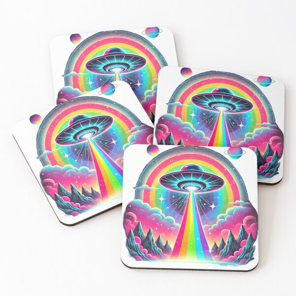 Item preview, Aliens rainbow, aliens, rainbow, colours  designed and sold by B-M-Store.