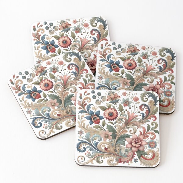 Item preview, Nordin-inspired floral design designed and sold by Dream Bloom Gallery.