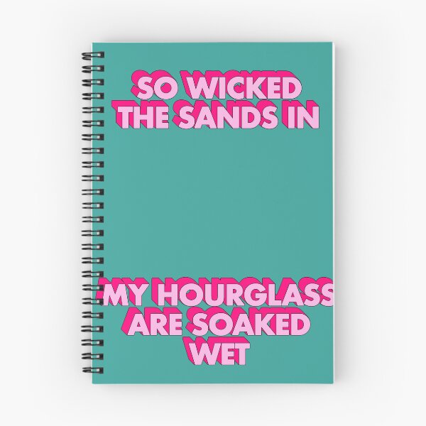 Item preview, SO WICKED THE SANDS IN MY HOURGLASS ARE SOAKED WET designed and sold by The Turbulent Architect.