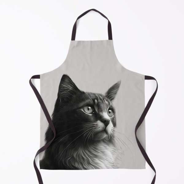 Item preview, Charcoal Style Mongrel Cat designed and sold by lascositasdetri.
