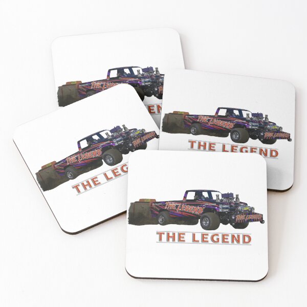 Item preview, ASTTQ Tractor Pulling - 4x4 Truck The Legend designed and sold by blindphotog.