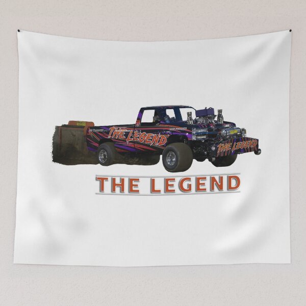 Item preview, ASTTQ Tractor Pulling - 4x4 Truck The Legend designed and sold by blindphotog.