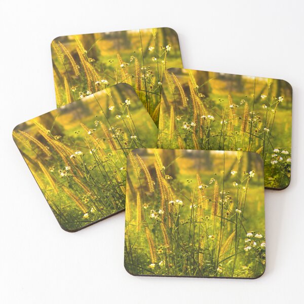 Item preview, Golden Grasses and Wild Daisies Glow designed and sold by ViperSimaYi.