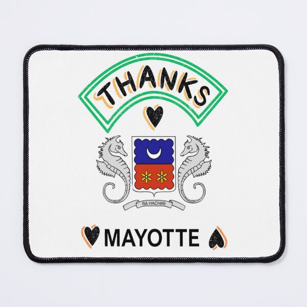 Item preview, Thank you Mayotte 976 designed and sold by FoxinhoSoumaila.