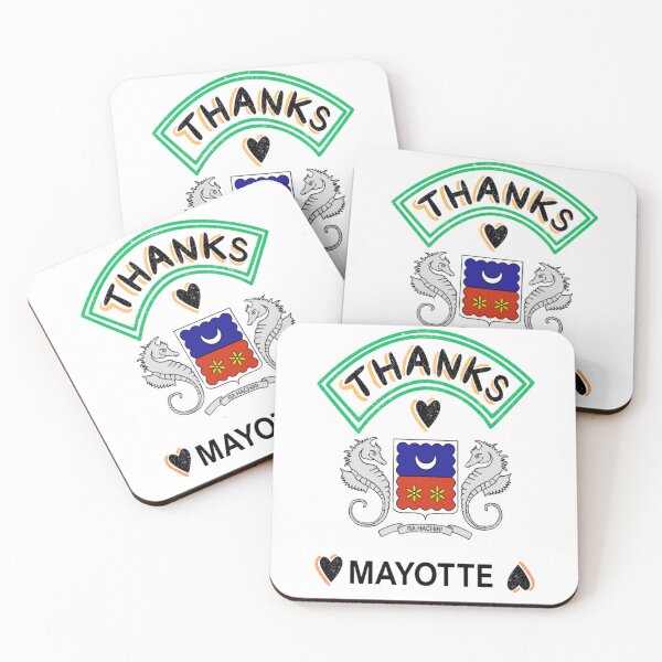 Item preview, Thank you Mayotte 976 designed and sold by FoxinhoSoumaila.