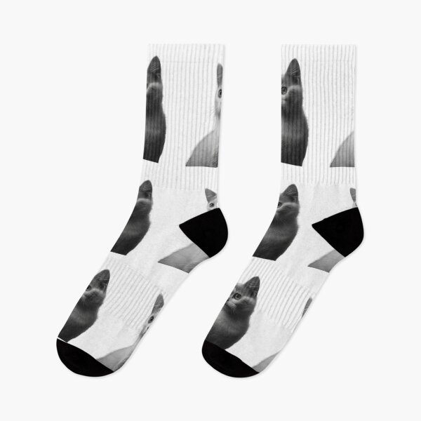 Item preview, Charcoal Style White Cat designed and sold by lascositasdetri.