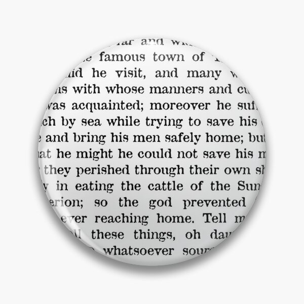Item preview, The Odyssey of Homer designed and sold by Gopherstown, OR.