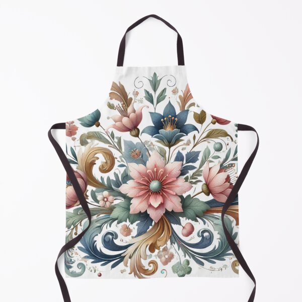Item preview, Large Scale Nordin-inspired floral design designed and sold by Dream Bloom Gallery.