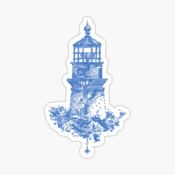 Item preview, The Lighthouse (Delft Blue) designed and sold by TimGiorlando.