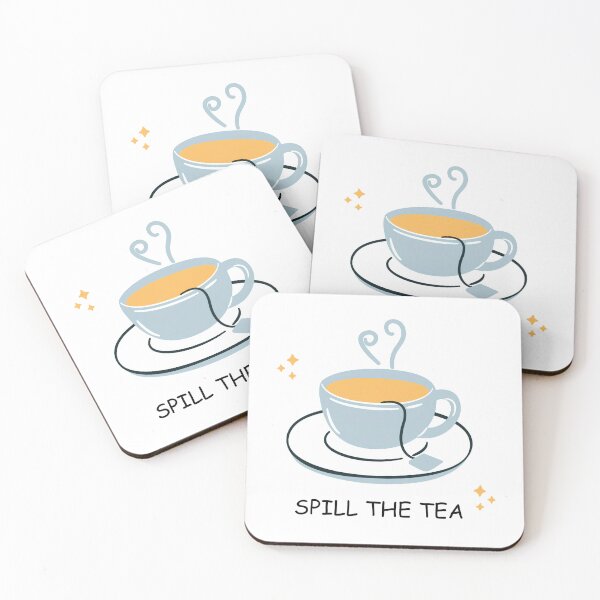Item preview, Spill The Tea (Blue) designed and sold by irawor.