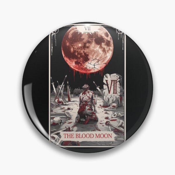 Item preview, Tarot Card - The Blood Moon designed and sold by SignumShop.