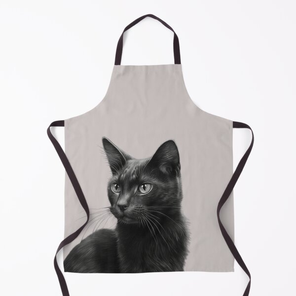 Item preview, Charcoal style black cat designed and sold by lascositasdetri.
