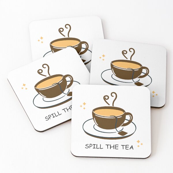 Item preview, Spill The Tea (Brown) designed and sold by irawor.