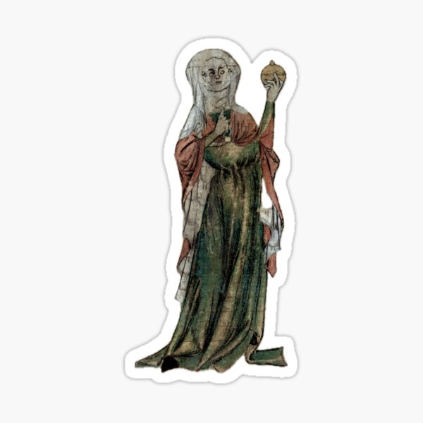 Item preview, Trota of Salerno - Trotula - Medieval Physician - No Background designed and sold by softbluehum.