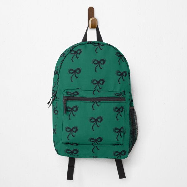 Item preview, Black bow on green background designed and sold by MKTplaceDesign.