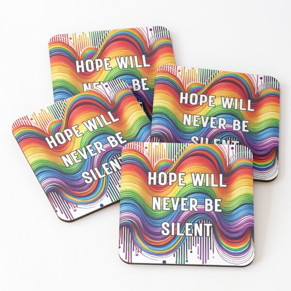 Item preview, Hope Will Never Be Silent designed and sold by BeagleDesigns.