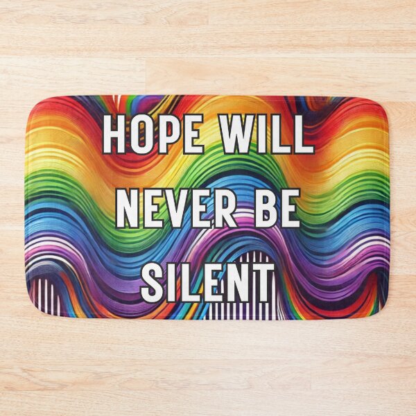 Item preview, Hope Will Never Be Silent designed and sold by BeagleDesigns.