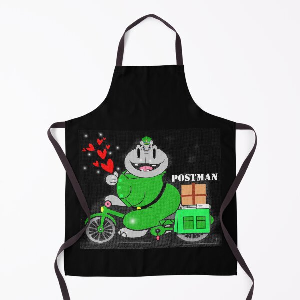 Item preview, Hippo postman designed and sold by Shirley cute art .