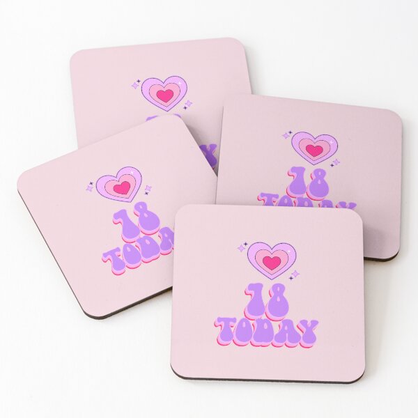 Item preview, 18 Today – Fun & Groovy 18th Birthday Design designed and sold by Grin22.