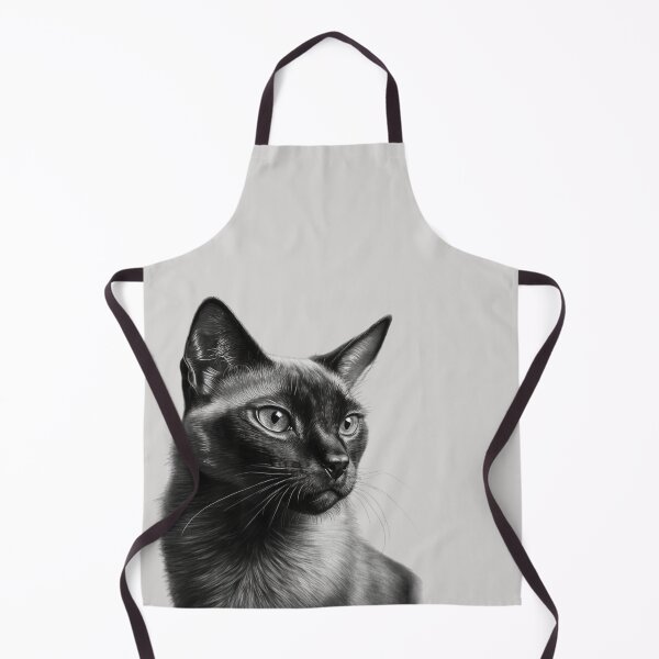 Item preview, Siamese cat charcoal style designed and sold by lascositasdetri.