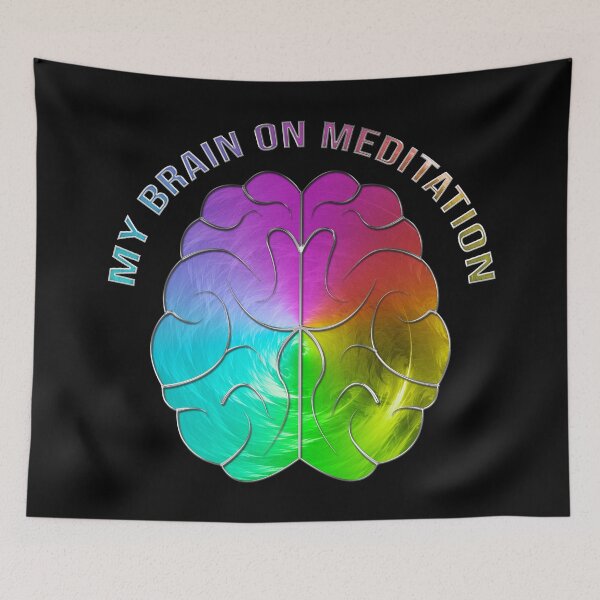 Item preview, my brain on meditation designed and sold by poupoune.