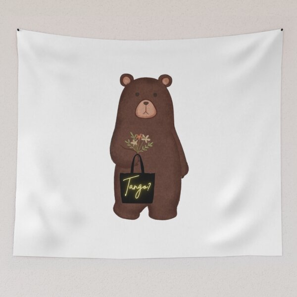 Item preview, foxtrot delta tango bear designed and sold by designbyuzi.