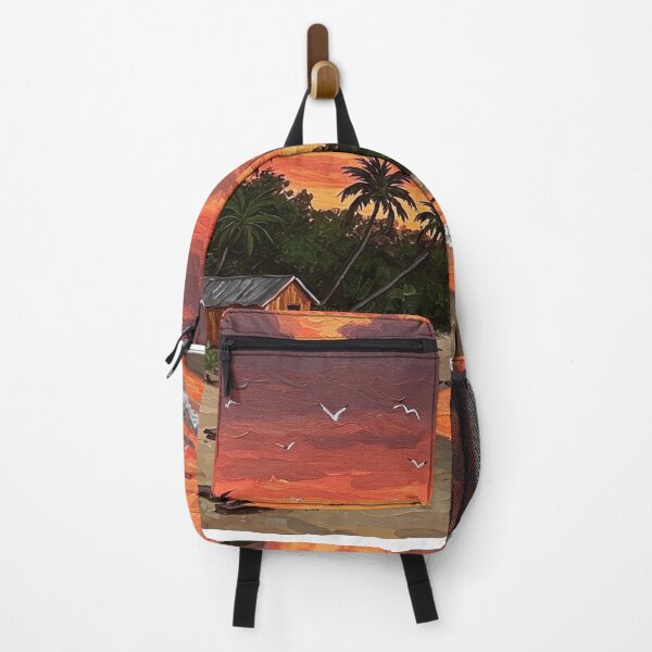 Item preview, Sunset Beach Tropical Palm Tree designed and sold by Fateh-Kro ⭐⭐⭐⭐⭐.