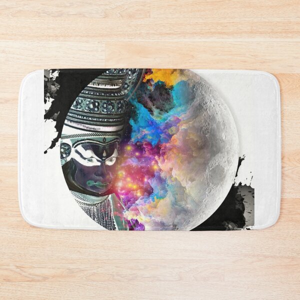 Item preview, Moonlit Rhapsody (Indian Folk Art - Kathakali) designed and sold by Aarjayh.