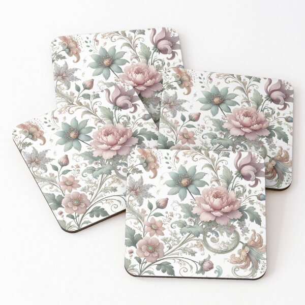 Item preview, Dainty Nordic-Inspired Floral Design designed and sold by Oonward2021.