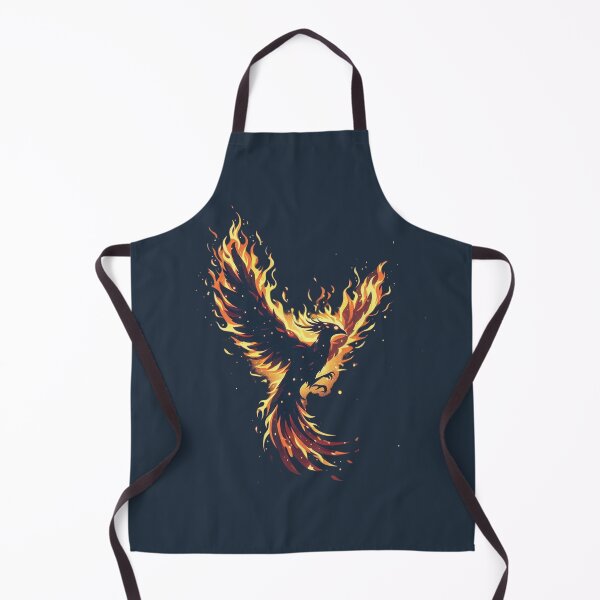 Item preview, Fiery Phoenix Rising – Mythical Firebird Artwork designed and sold by gkhanco.