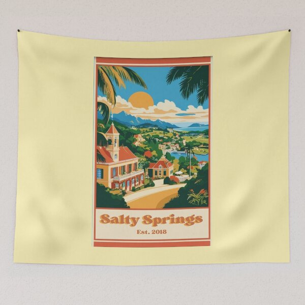 Item preview, Salty Springs Fortnite designed and sold by HappyLilPrints.