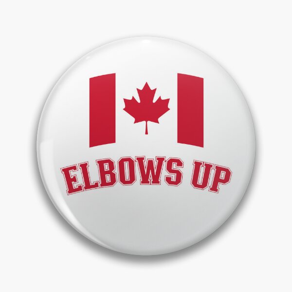 Item preview, ELBOWS UP Canadian Flag CANADA PRIDE designed and sold by Greenbaby.