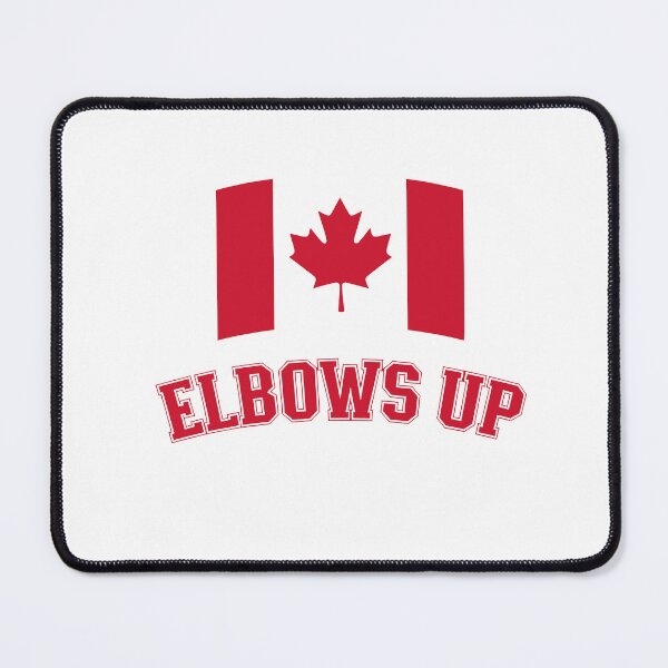 Item preview, ELBOWS UP Canadian Flag CANADA PRIDE designed and sold by Greenbaby.