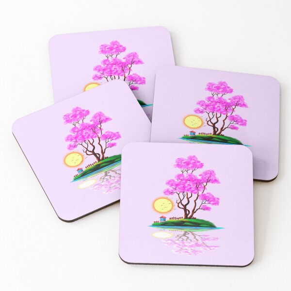 Item preview, Lonely Island Explore Nature Illustration Procreate Digital Art designed and sold by ExploreAura Studio.