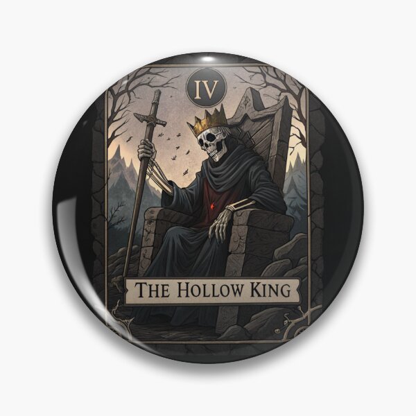 Item preview, Tarot Card - The Hollow King designed and sold by SignumShop.