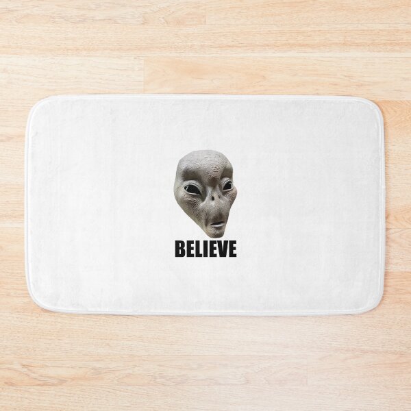 Item preview, Alien face BELIEVE designed and sold by The Martian Creations.