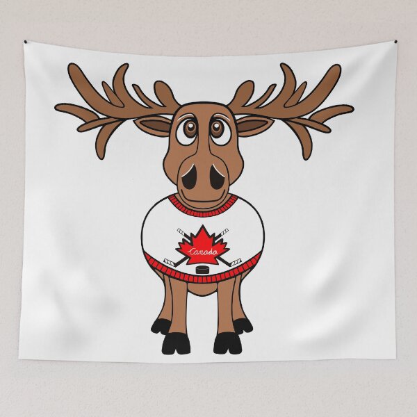 Item preview, Funny Canada Moose designed and sold by Sartoris Art.