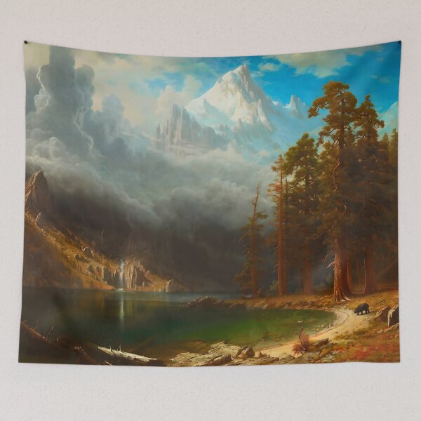 Item preview, Albert Bierstadt - Mount Corcoran (1879) designed and sold by irynaartbyim.