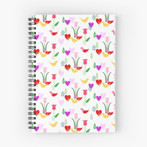 Item preview, Delicate Garden Flowers and Birds Pattern  designed and sold by Sharon Schwalbe.
