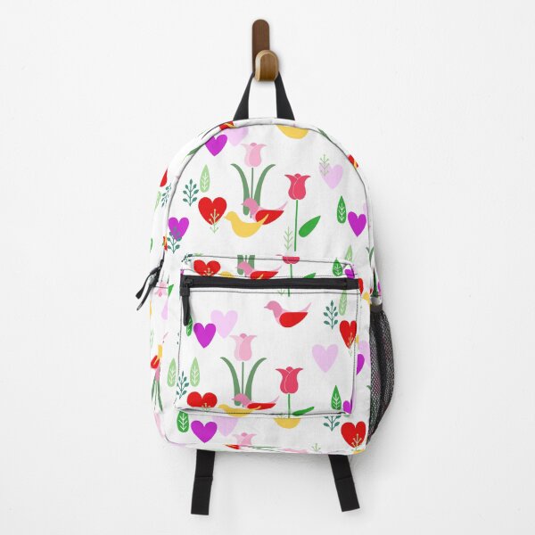 Item preview, Delicate Garden Flowers and Birds Pattern designed and sold by Sharon Schwalbe.