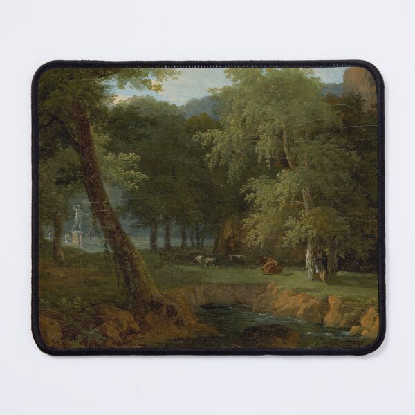 Item preview, Woodland Scene with Nymphs and a Herm by Jean-Victor Bertin, c. 1810 designed and sold by classicalposter.