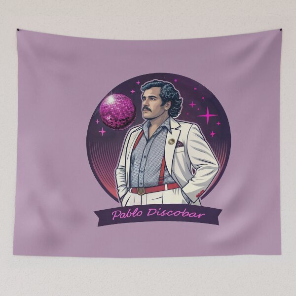 Item preview, Pablo Discobar designed and sold by NickTaroDesign.
