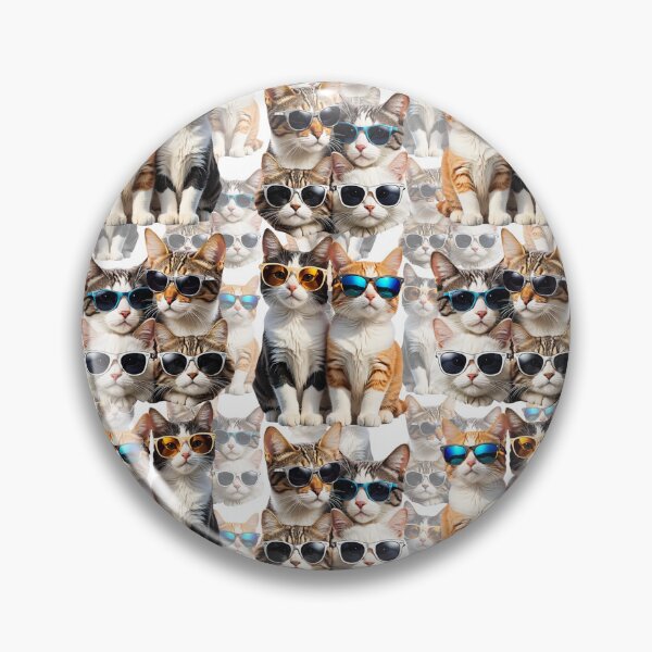 Item preview,  Cats With Sunglasses Pattern Design  designed and sold by PatternTitan.